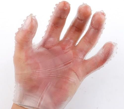 N-ING 2x Silicone Massage Glove for Bath and Flirting