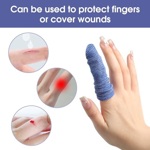 30 PCS Reusable Breathable Finger Cots for Work and Home Use