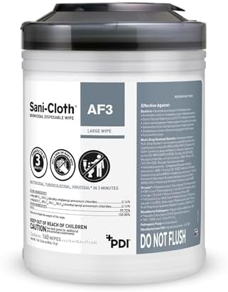 PDI Sani-Cloth AF3 Alcohol Free Wipes 160 Pack