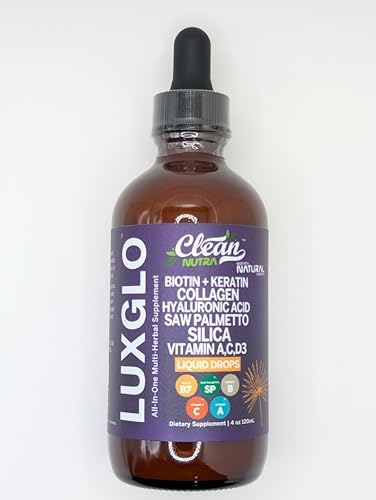 LuxGlo Biotin Collagen Skin Hair Nails Drops