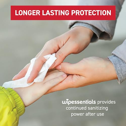 WipeEssentials Hand Sanitizer Wipes 90 Count 3 Packs Travel Friendly