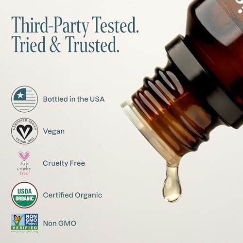 Cliganic Organic Essential Oil Gift Set - 8 Premium Oils