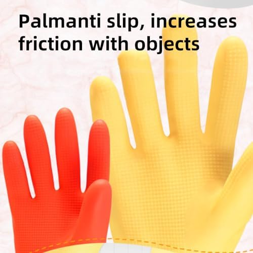 Reusable Latex Cleaning Gloves 10 Pairs Pack 1