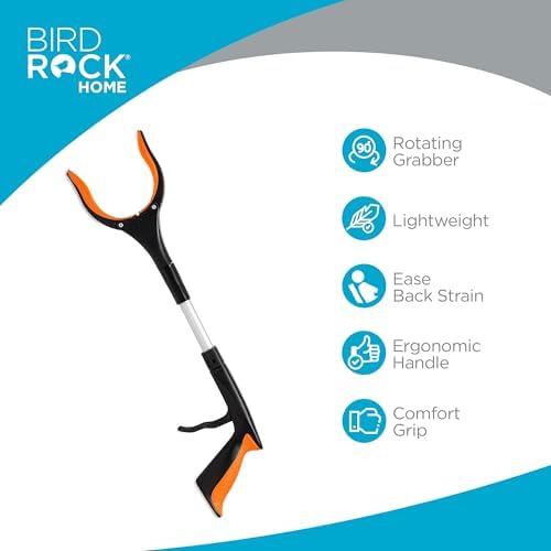 BirdRock Home Reacher Tool 19 Inch Lightweight Aluminum