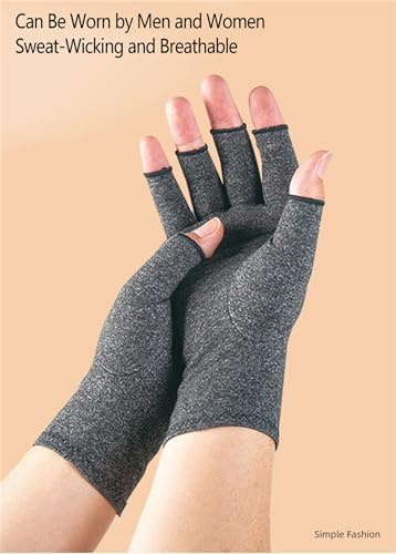 One Compress Bamboo Arthritis Gloves for Comfort and Flexibility