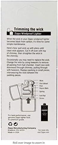 Genuine Zippo Replacement Wicks 6 Pack