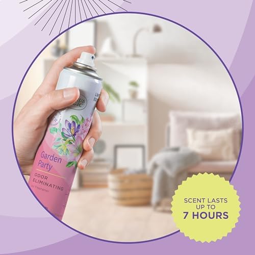 Citrus Magic Garden Party Air Freshener Spray 3-Ounce Pack of 3