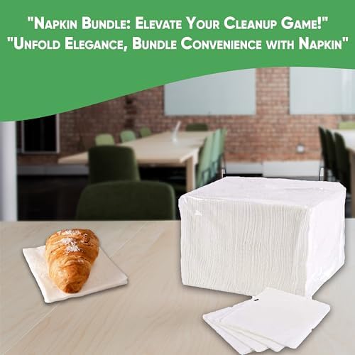 Perfect Stix Elegant Lunch Napkin 1 Ply White