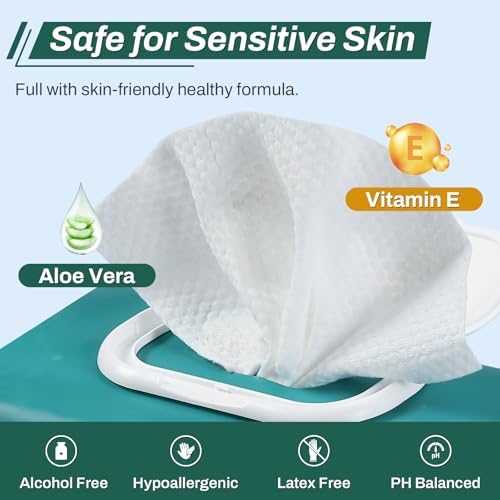 720 Count Extra Large Incontinence Wipes for Adults