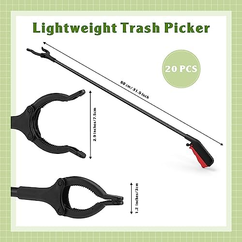 Norme 20 Pcs Long Handle Grabber Reacher Tool Set