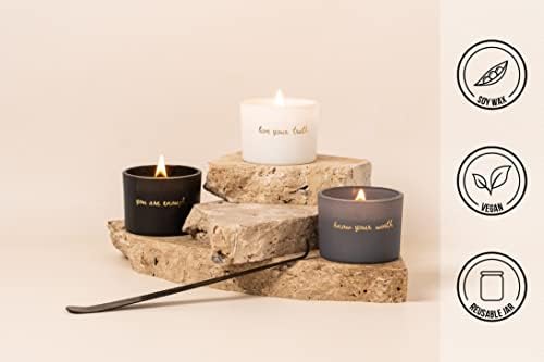 Aromatherapy Candle Set Natural Soy Candles for Stress Relief Relaxation