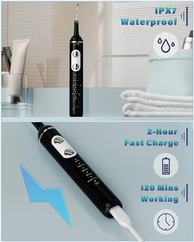 Nature Nerds Plaque Remover Dental Kit with LED Light