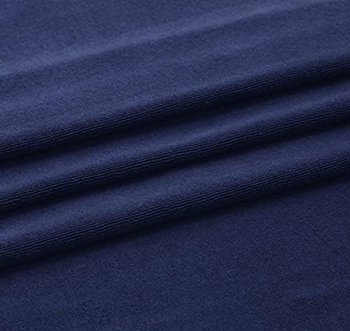 COTTON CRAFT Pool Lounge Chair Cover 2 Pack Navy Blue