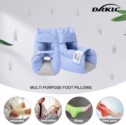 DRKLC Heel Protector Cushion Pillow for Pressure Relief