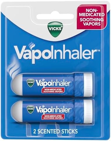 Vicks VapoInhaler Portable Non-Medicated Nasal Inhaler