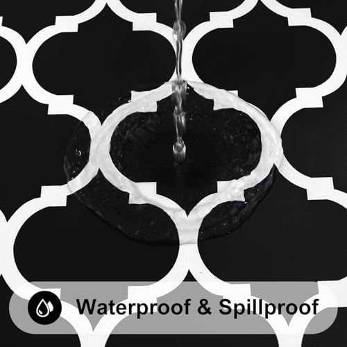 Smiry Rectangle Picnic Table Cover 36x60 Inches Black