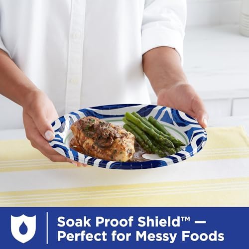 Dixie Ultra Large Paper Plates 10 Inch 100 Count