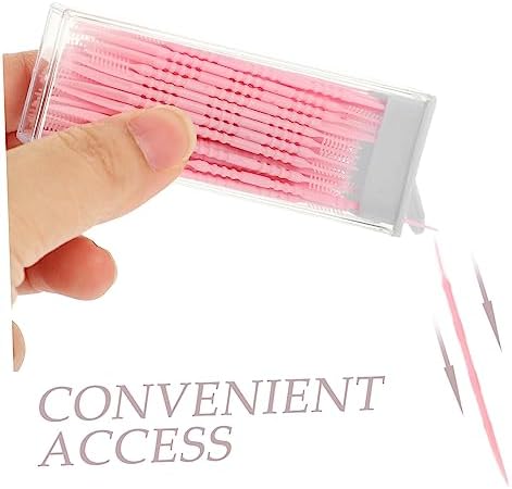 2 Pack Portable Dental Interdental Brushes for Oral Care