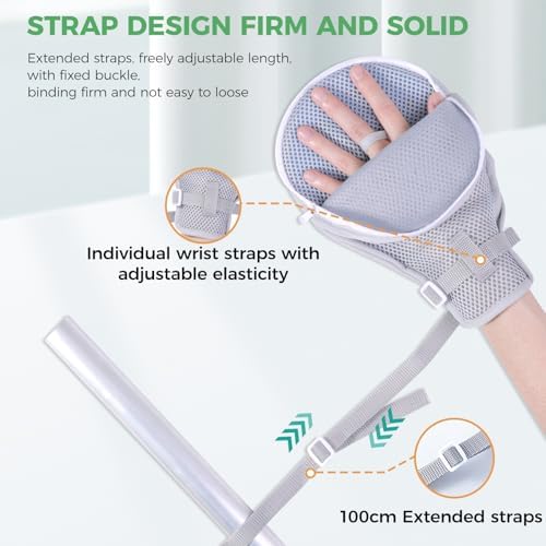 Medical Restraint Gloves for Safety Hand Control