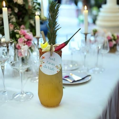 48 Pack Gold Rim Shatterproof Plastic Glasses