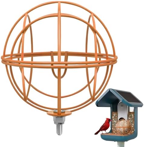 ZIRKOZIR Metal Suet Ball Holder for Bird Buddy