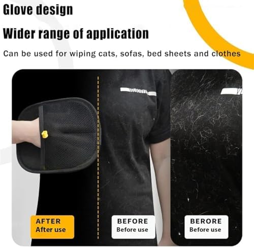 Double-Sided Pet Grooming Gloves for Dogs and Cats 1