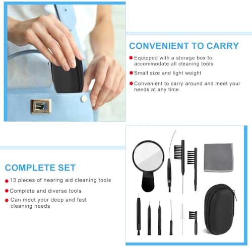 WXJ13 Hearing Aid Cleaning Kit 13 Pieces