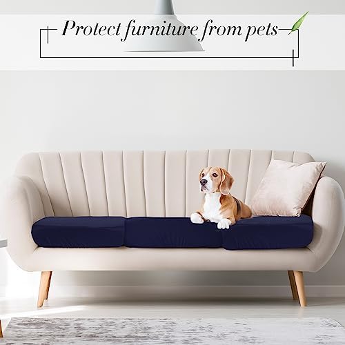 Newwiee 12 Pcs Waterproof Stretch Cushion Covers