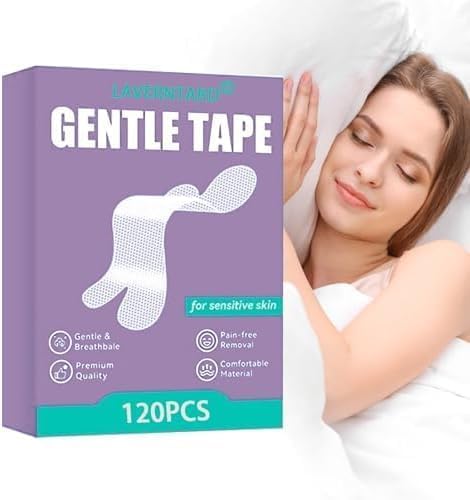 Gentle 120Pcs White Sticker Tape for Sensitive Skin