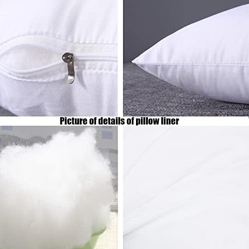 Waterproof Lumbar Pillow 2 Pack for Chair and Outdoor Use