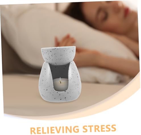 VOSAREA Ceramic Tealight Candle Holder Aromatherapy Diffuser