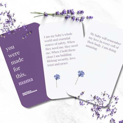 55 New Mom Affirmation Cards for Postpartum Support