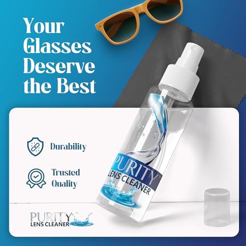 Purity Eyeglass Lens Cleaner Kit - Safe for All Lenses