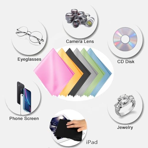 Premium Microfiber Cleaning Cloths 12 pcs