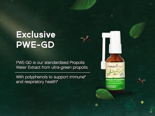 NaturaNectar Green Bee Propolis Throat Spray