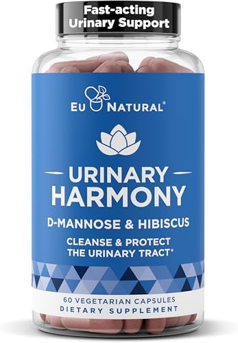 Urinary Harmony D-Mannose Capsules 60 Clinical Strength