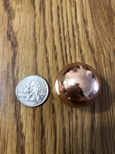 Unique Metals Pure Copper Sphere 1-18 Inch