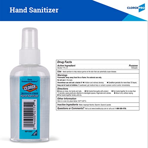 Clorox Commercial Solutions Hand Sanitizer Spray 24 Count