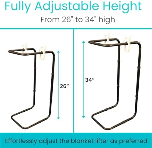 Vive Adjustable Blanket Lifter for Feet 26-34 Inches