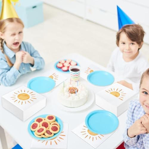 50 pcs Boho Sun Paper Napkins for Birthday Party