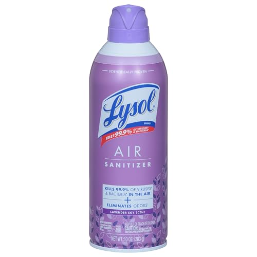 LYSOL Air Sanitizer Spray Lavender Sky 10 Fl Oz