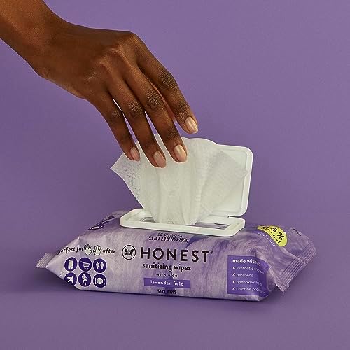 The Honest Company Sanitizing Alcohol Wipes 999 Germs