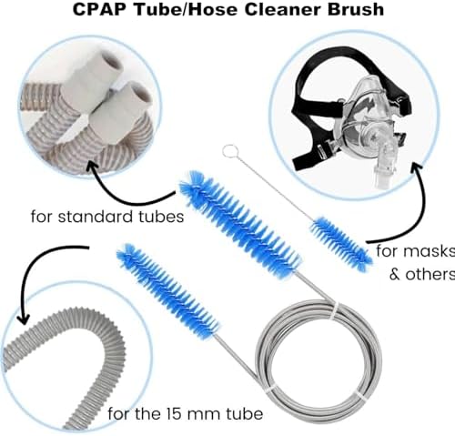 CPAP Tube Cleaning Brush Kit 7 Feet Flexible and 7 Inches Handheld