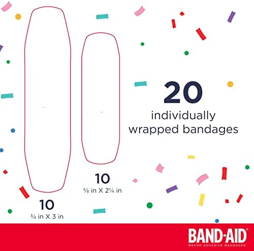 Band-Aid Sterile Adhesive Bandages with Paw Patrol Characters 20 Count