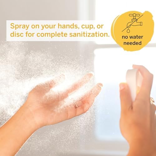 Pixie Hand Sanitizer - Quick Spray for Menstrual Cups and Period Discs
