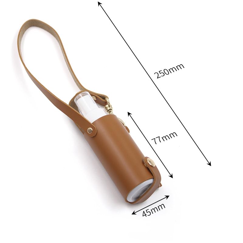 VKSG Sanitizing Spray Bottle Holder - Reusable White 60ml