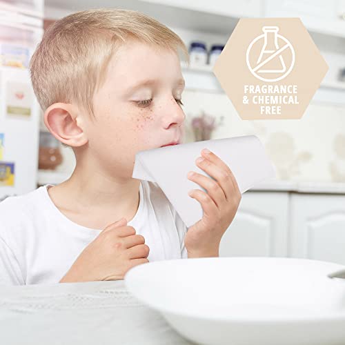MED PRIDE Ultra Soft Disposable Wash Cloths 125X11 90 Pack Unscented