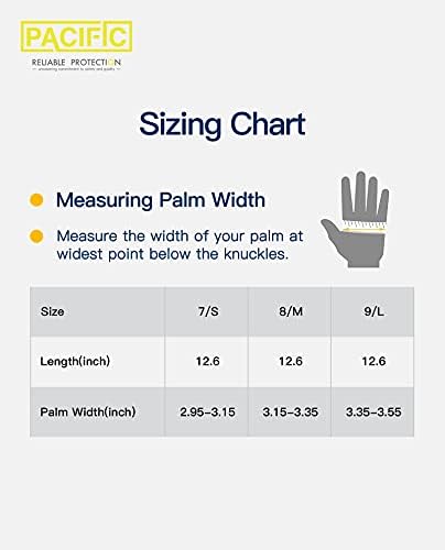PACIFIC Cleaning Gloves Reusable Non-Slip Water Resistant
