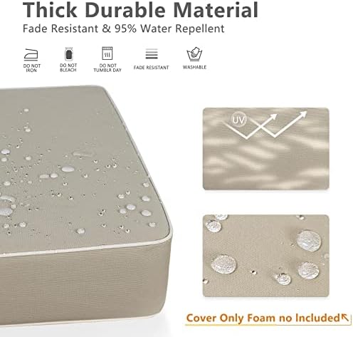 Porch Shield 4 Piece Waterproof Cushion Covers