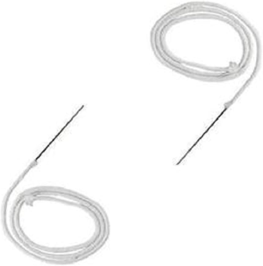 Universal Lighter Wick Replacement with Guide Needle 2 pcs